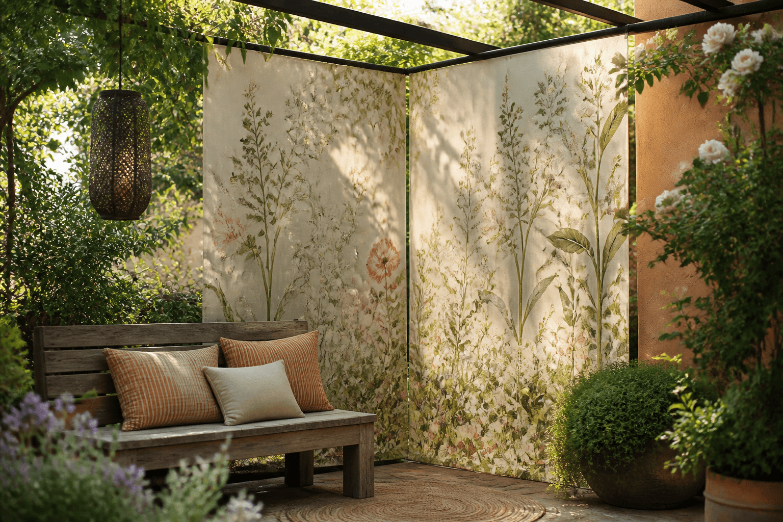 Decorsheet Giardino Angolo